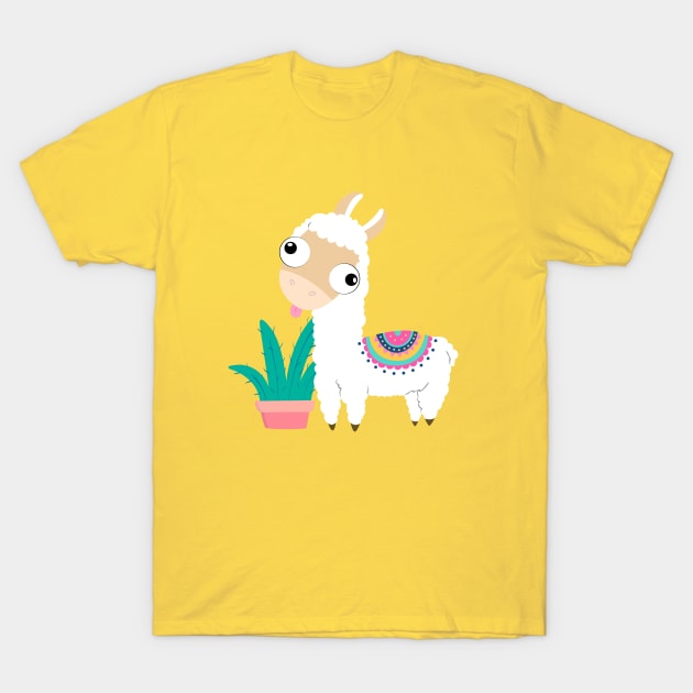 Alpaca T-Shirt by Namarqueza